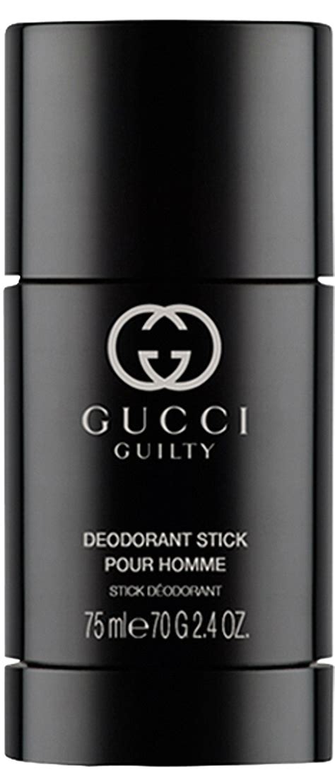 gucci by gucci pour homme deodorant stick|Gucci guilty for men sample.